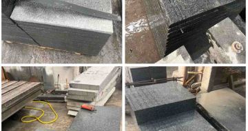 辽阳 芝麻黑地铺石材