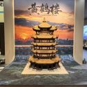 辽阳仿古石文创作品-黄鹤楼