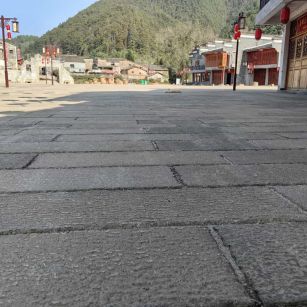 辽阳仿古石铺装效果