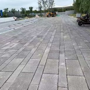 辽阳仿古石铺装效果
