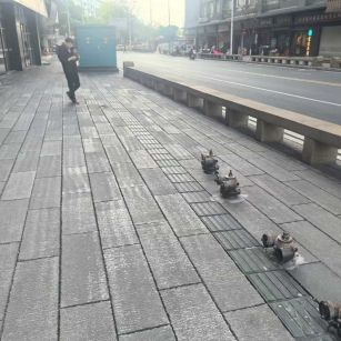 辽阳仿古石铺装效果