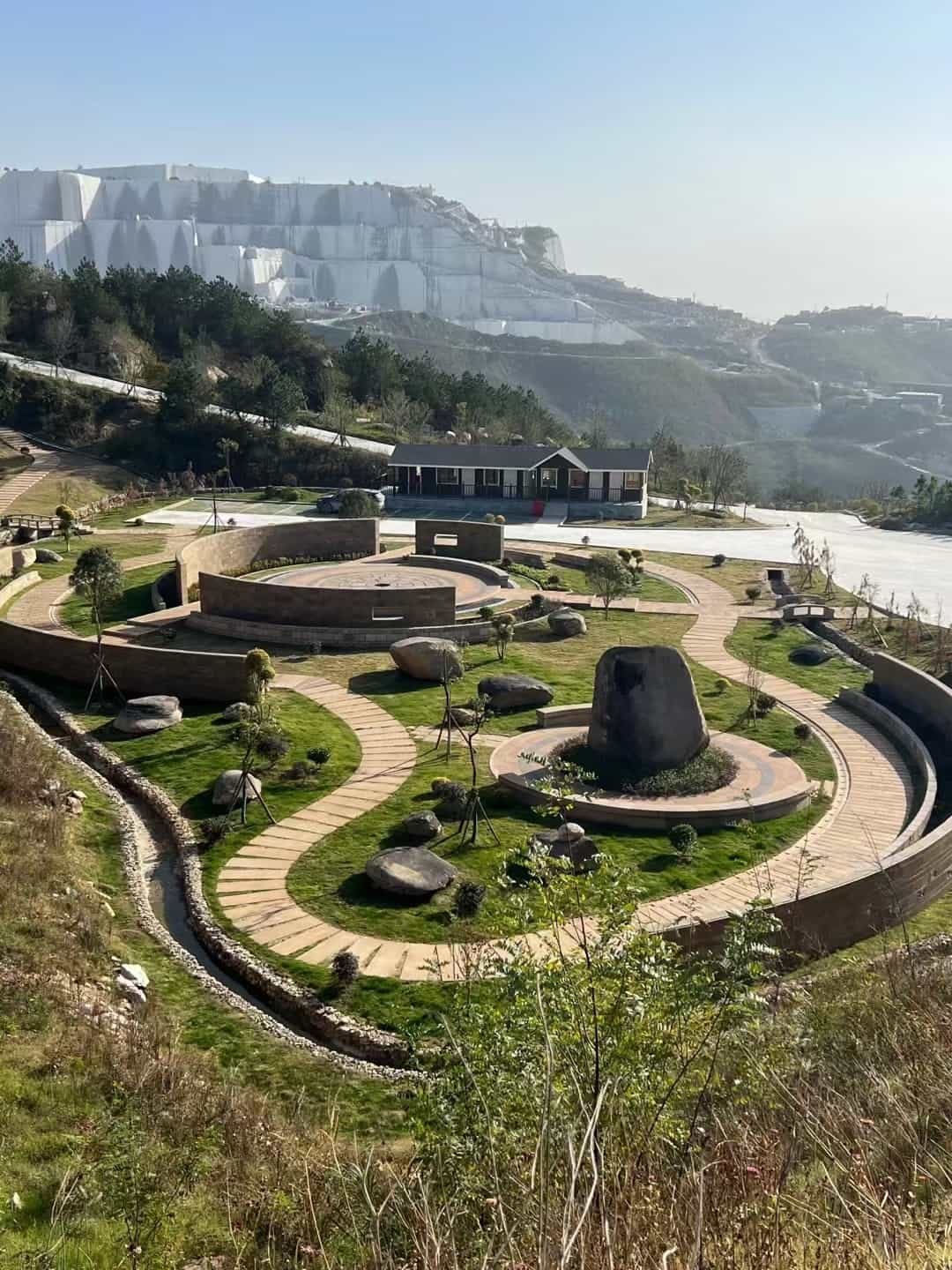 辽阳仿古石铺装整体效果