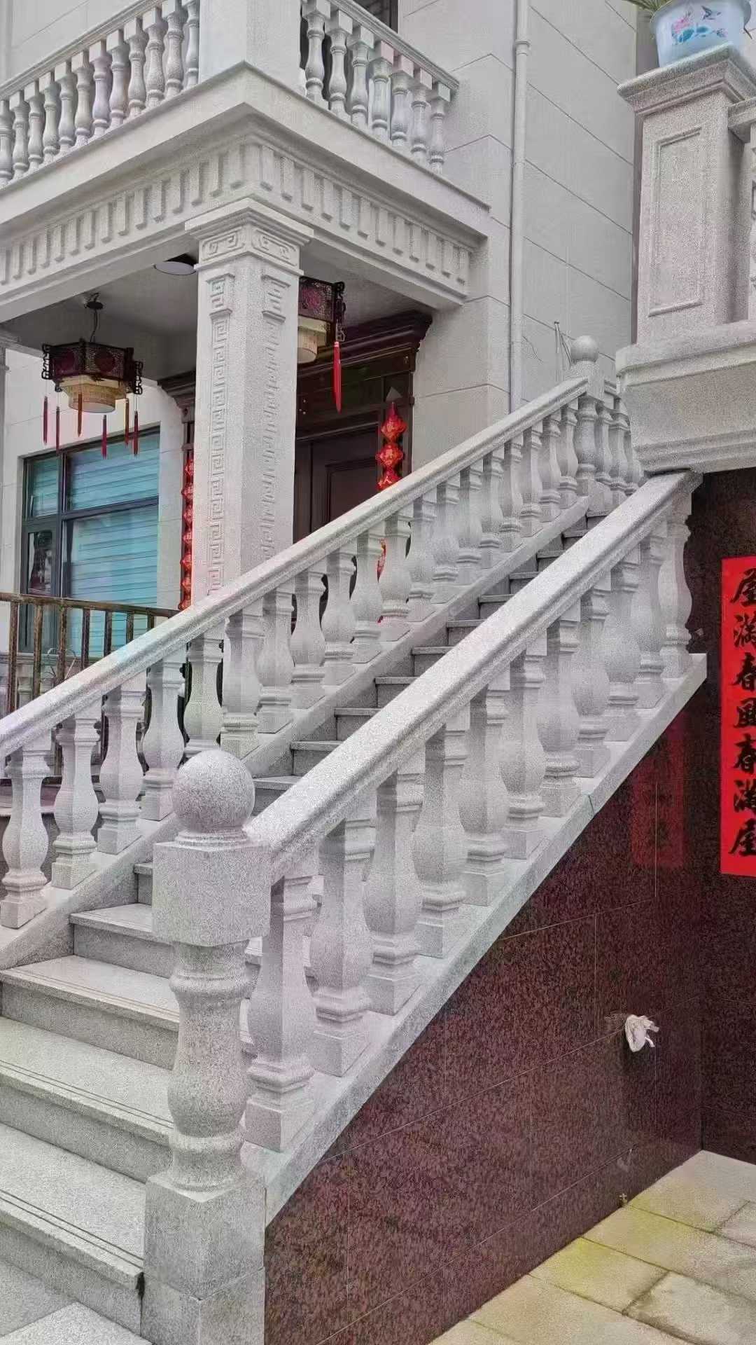 辽阳 天然石材 阳台庭院护栏、栏杆