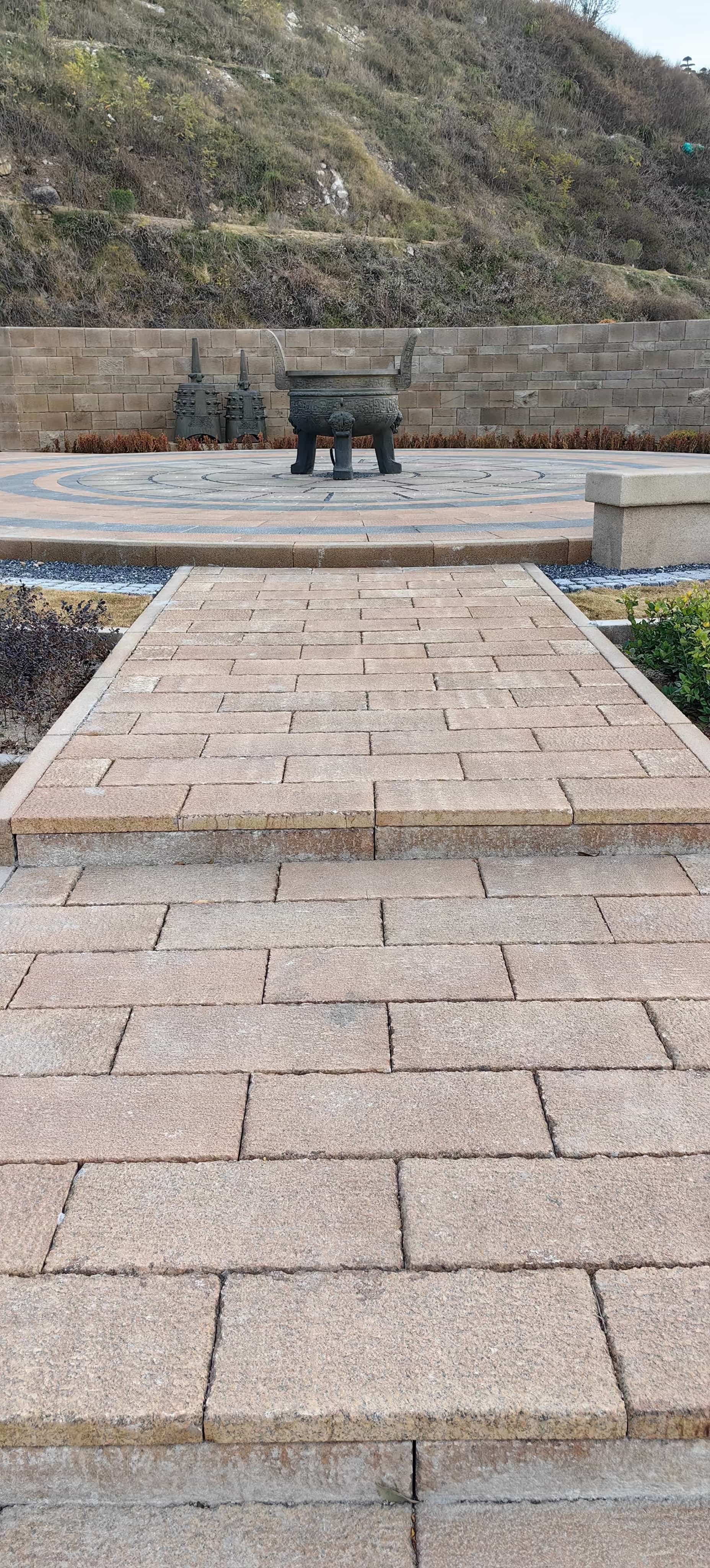 辽阳仿古石铺装效果