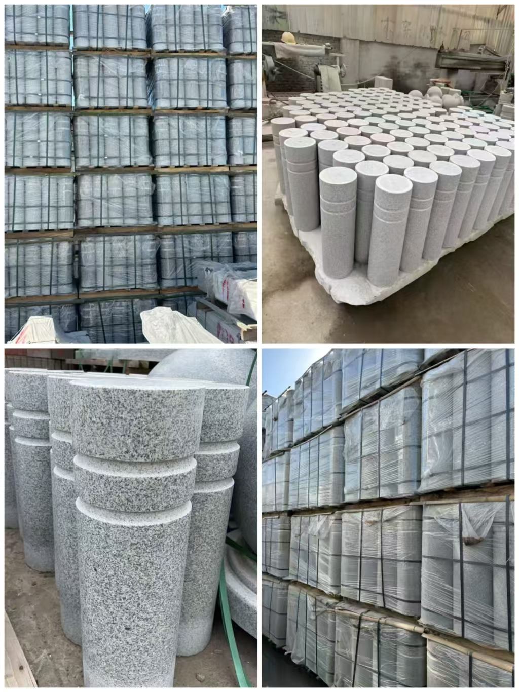 辽阳 芝麻白花岗岩挡车柱、隔离柱多少钱