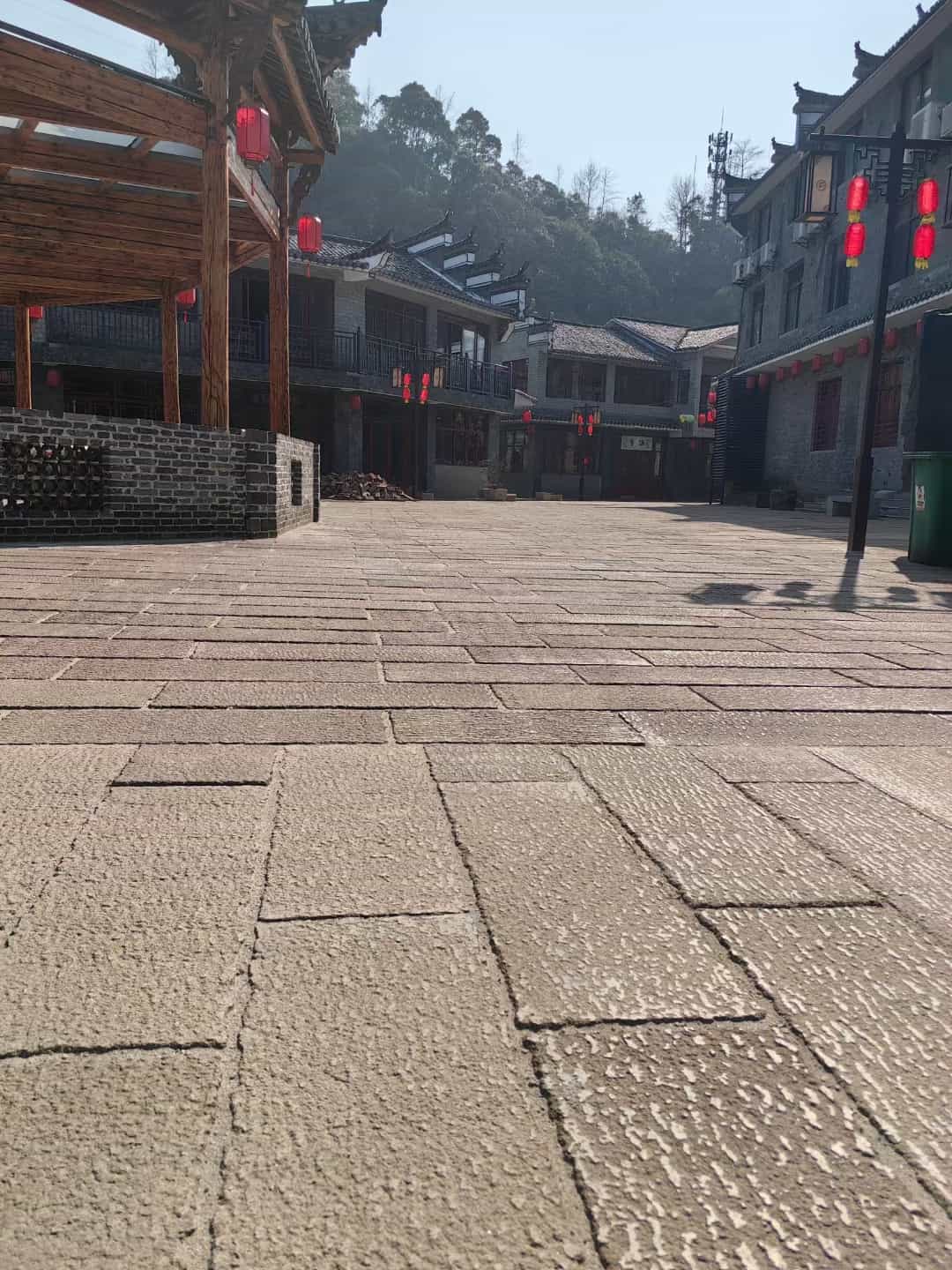 辽阳仿古石铺装效果