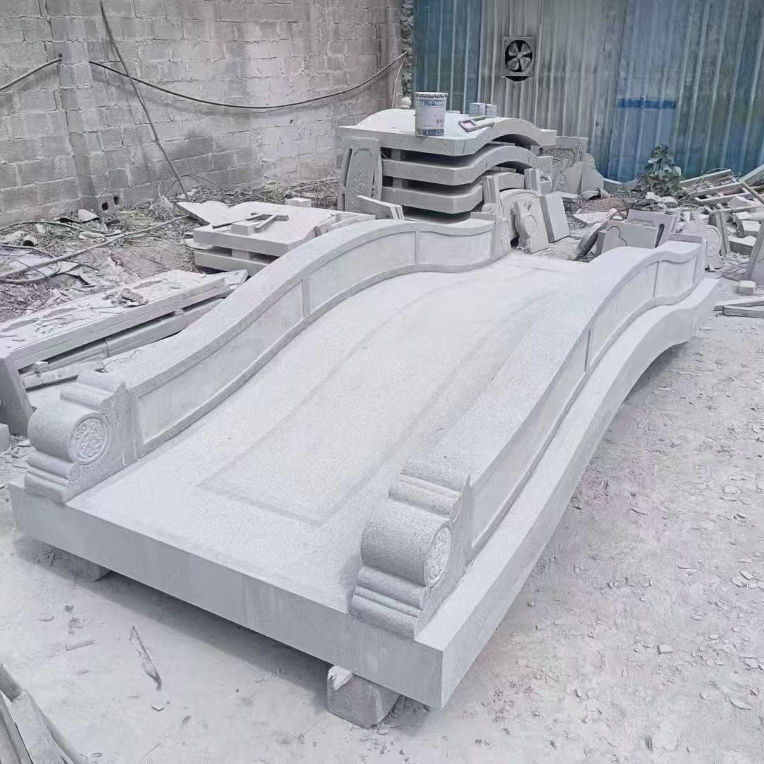 辽阳 芝麻灰花岗岩园林景观 小石桥